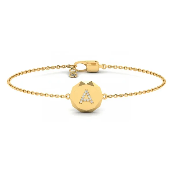 Artisan Charm Diamond Bracelet - Laboratory-Grown Diamond Ladies Bracelet