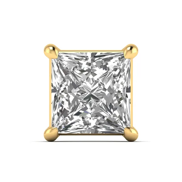 Fantasque Single Diamond Studs - Laboratory-Grown Diamond Earrings