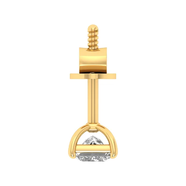 Fantasque Single Diamond Studs - View 4