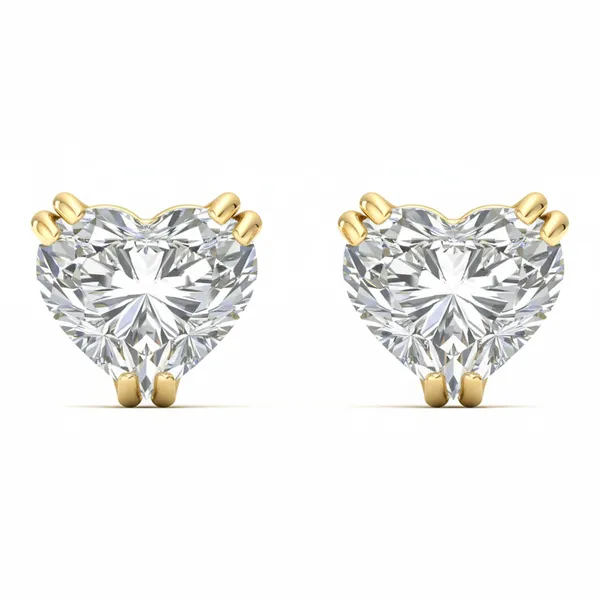 Nolana Phoenix Solitaire Studs - Laboratory-Grown Diamond Earrings