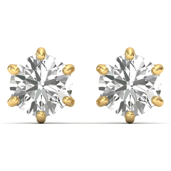 Adelina Dangle Earrings - Laboratory-Grown Diamond Earrings