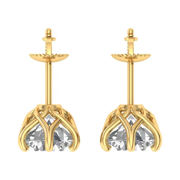 Adelina Dangle Earrings - View 4