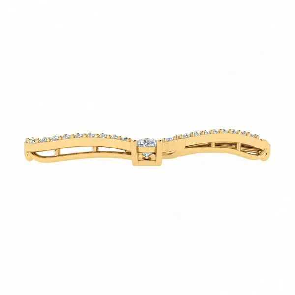 Graceful Bridal Diamond Mangalsutra - View 4
