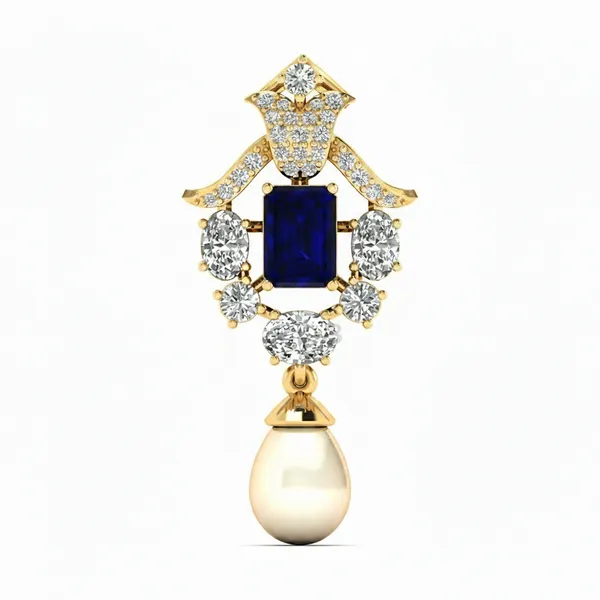 Resplendent Butterfly Diamond Pendant - Laboratory-Grown Diamond Pendant