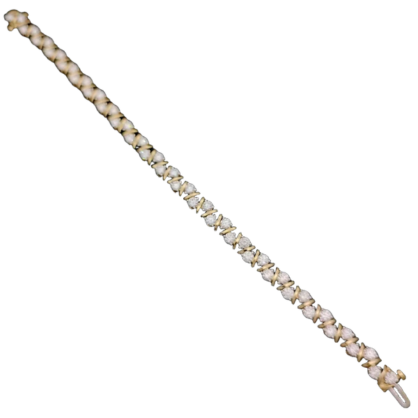 Graceful Solstice Diamond Ladies Bracelet - Laboratory-Grown Diamond Ladies Bracelet