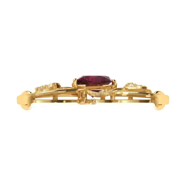 Sublime Lotus Diamond Pendant - View 4
