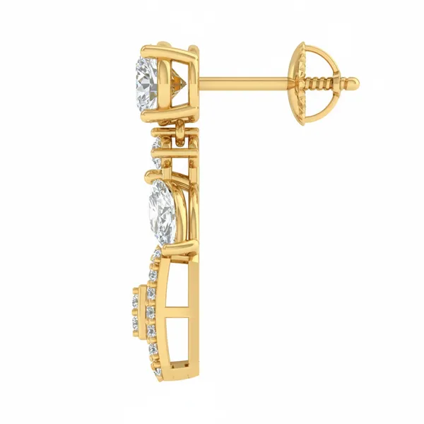 Lavinia Dangle Earrings - View 3