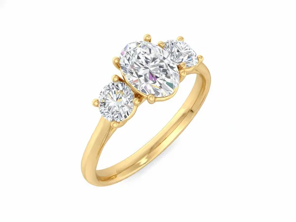 Whimsical Celtic Diamond Ring - View 2