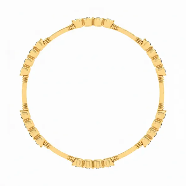 Luxurious Brilliance Diamond Bangle - View 3