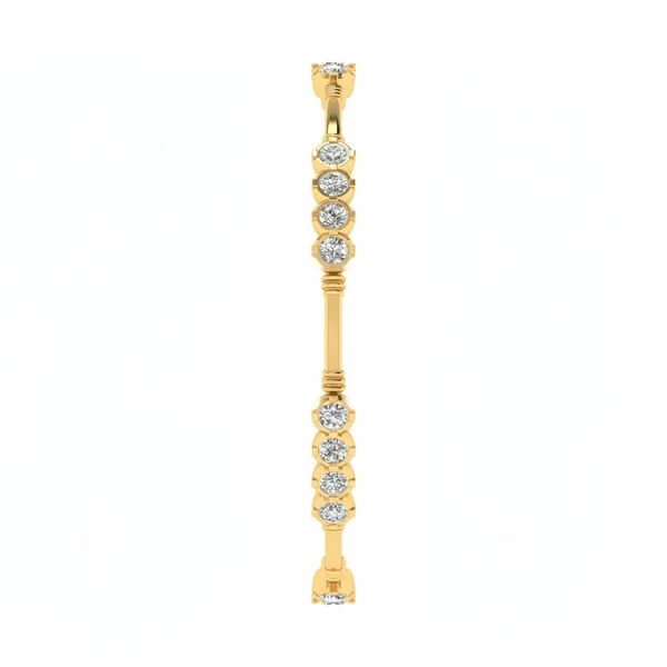 Luxurious Brilliance Diamond Bangle - View 4