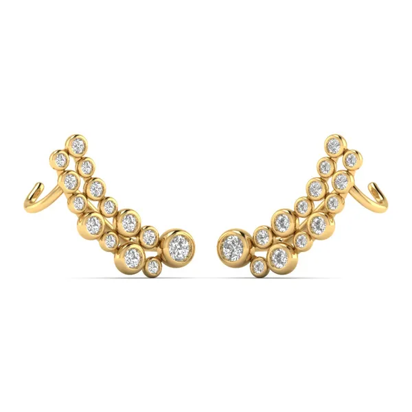Fantasia Iris Bouquet Earrings - View 2