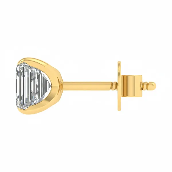 Novella Single Diamond Studs - View 3