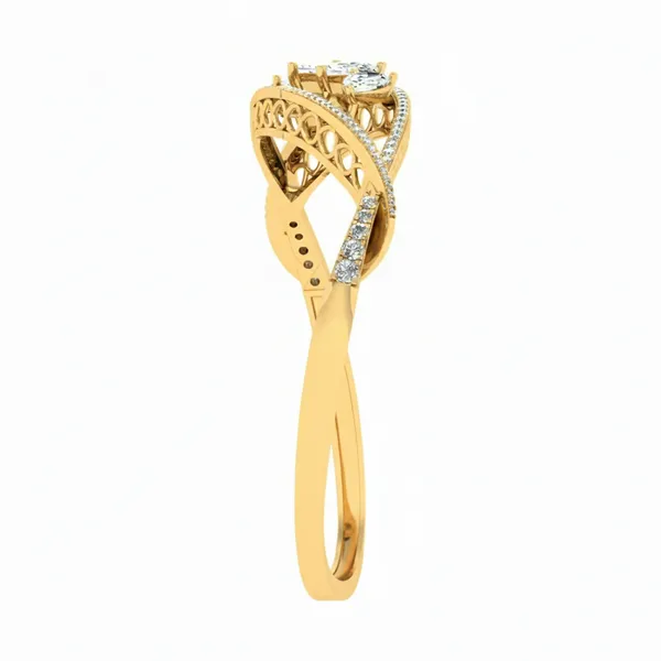 Bold Celestial Diamond Bangle - View 4