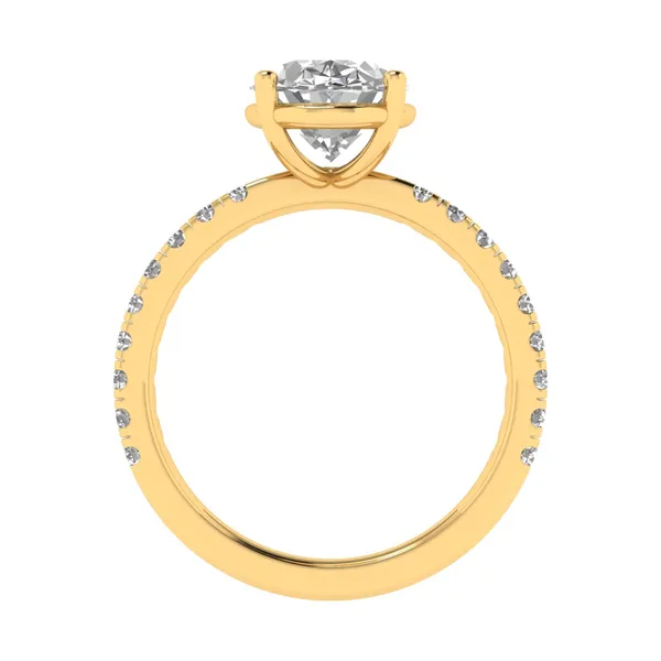 Mesmerizing Bypass Diamond Ring - View 4