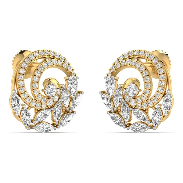 Estival Magnolia Grand Cascade Earrings - View 2