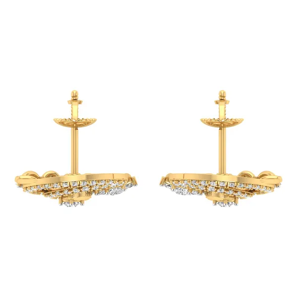 Estival Magnolia Grand Cascade Earrings - View 4