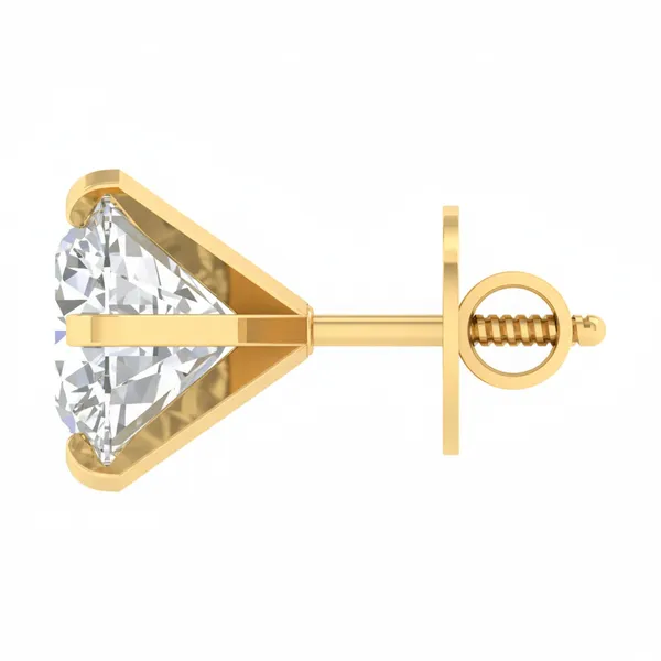 Illumina Solitaire Earrings - View 3