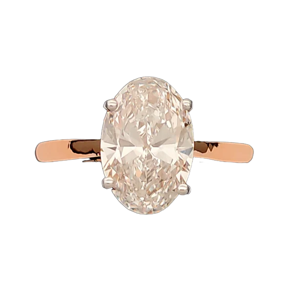 Charming Halo Diamond Ladies Ring - View 2