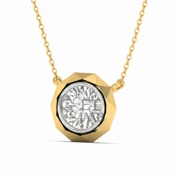 Luxurious Accent Diamond Necklace - View 2