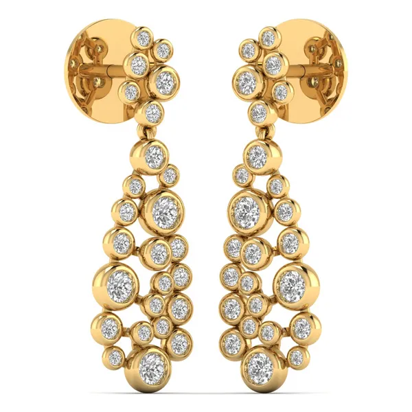 The Dolcezza Lily Pendant Earrings - View 2