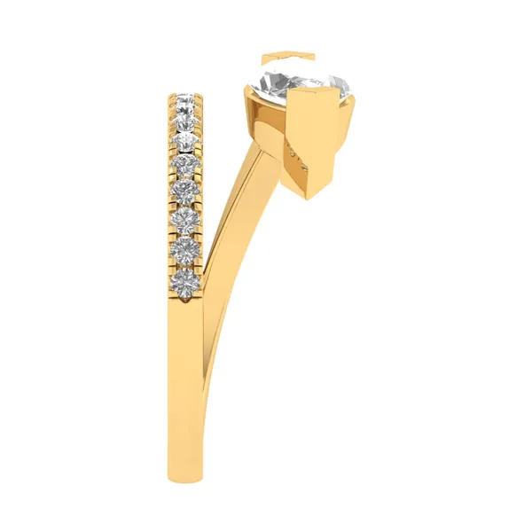 Gleaming Band Diamond Ring - View 4