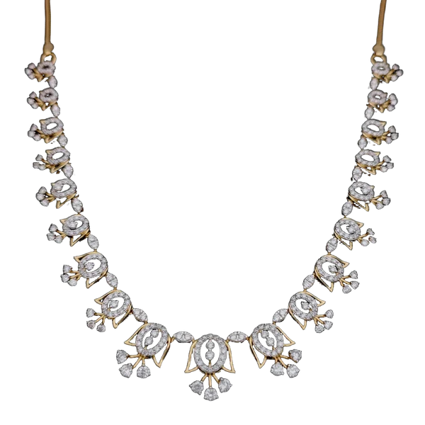Graceful Mirage Diamond Necklace - Laboratory-Grown Diamond Necklace