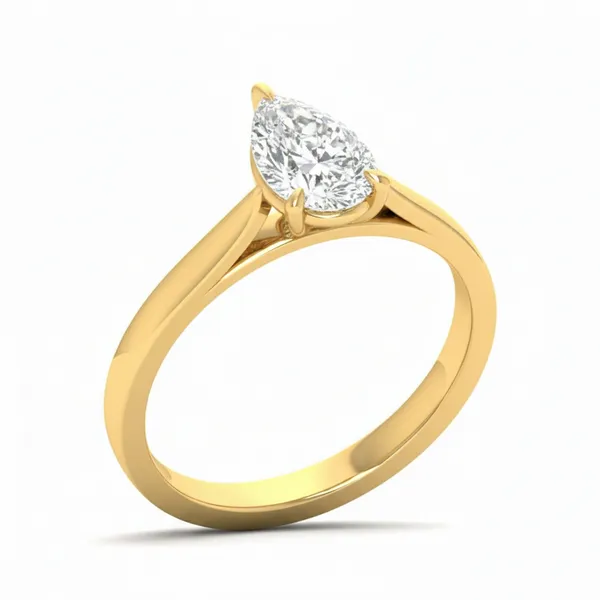 Striking Cascade Diamond Ring - Laboratory-Grown Diamond Ladies Ring
