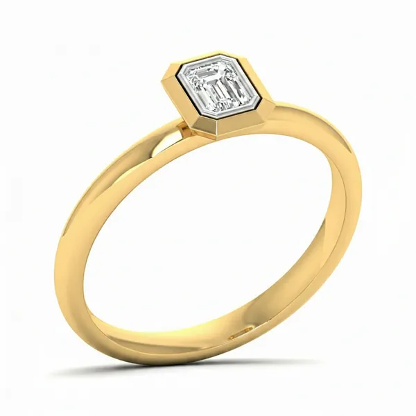 Captivating Pave Diamond Ring - Laboratory-Grown Diamond Ladies Ring