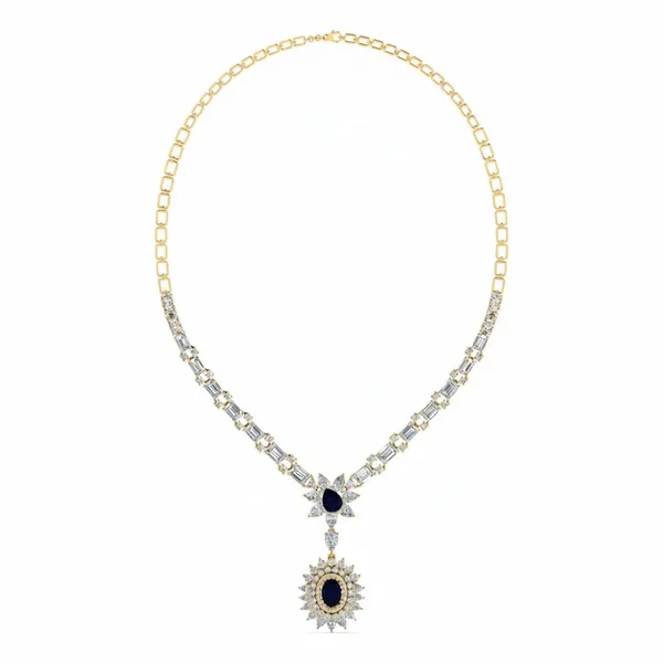 Couture Bib Diamond Necklace - Laboratory-Grown Diamond Necklace