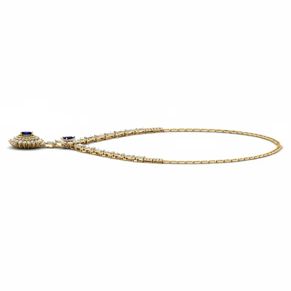 Couture Bib Diamond Necklace - View 2