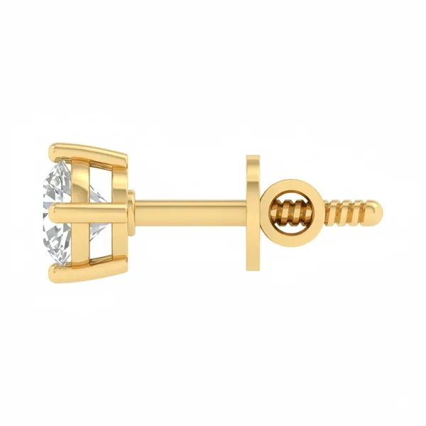 The Aurelian Wreath Solo Stone Earrings - View 3