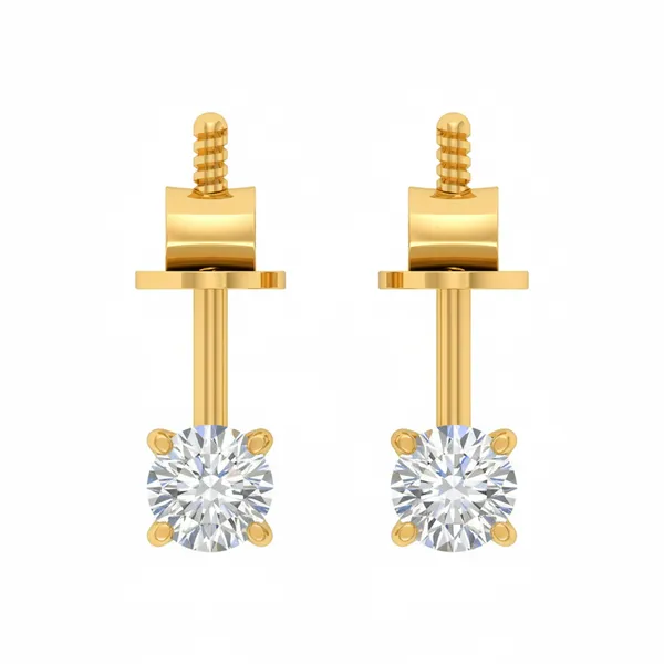 The Aurelian Wreath Solo Stone Earrings - View 4