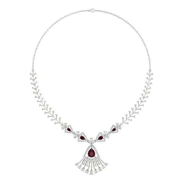 Glamorous Collar Diamond Necklace - Laboratory-Grown Diamond Necklace