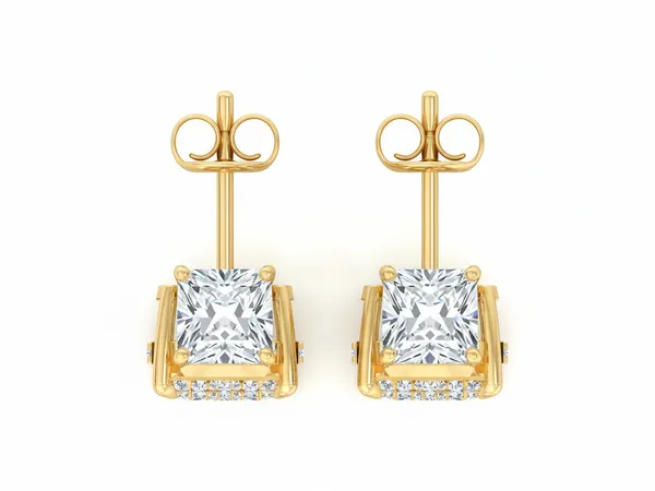 The Golconda Arch Linear Drop Earrings - View 2
