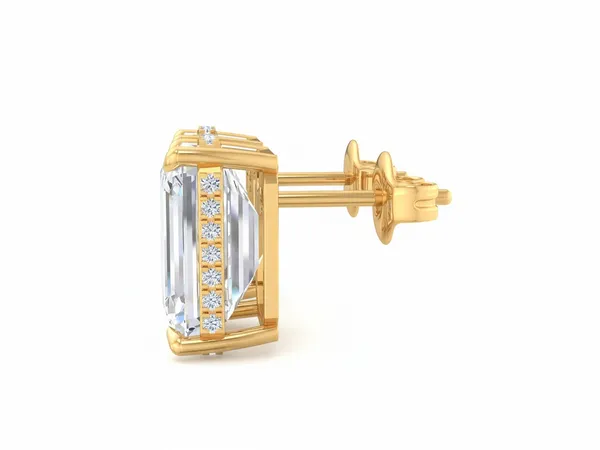 The Golconda Arch Linear Drop Earrings - View 3