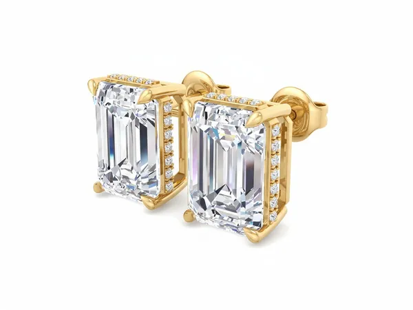 The Golconda Arch Linear Drop Earrings - View 4