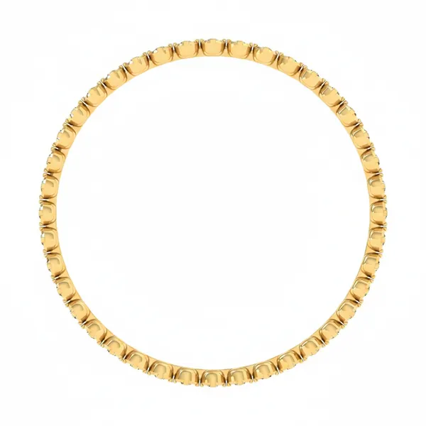 Sparkling Moonbeam Diamond Bangle - View 3