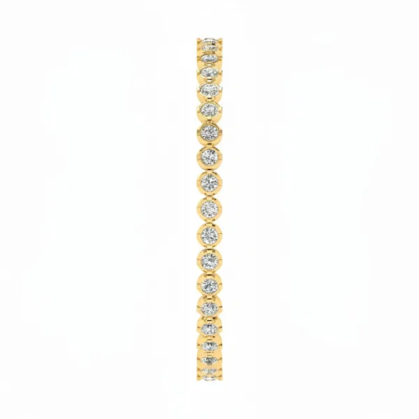 Sparkling Moonbeam Diamond Bangle - View 4