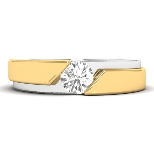Sophisticated Celtic Diamond Ring - View 2