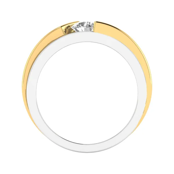 Sophisticated Celtic Diamond Ring - View 3