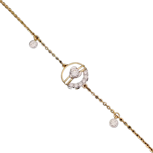 Delicate Cascade Diamond Ladies Bracelet - Laboratory-Grown Diamond Ladies Bracelet