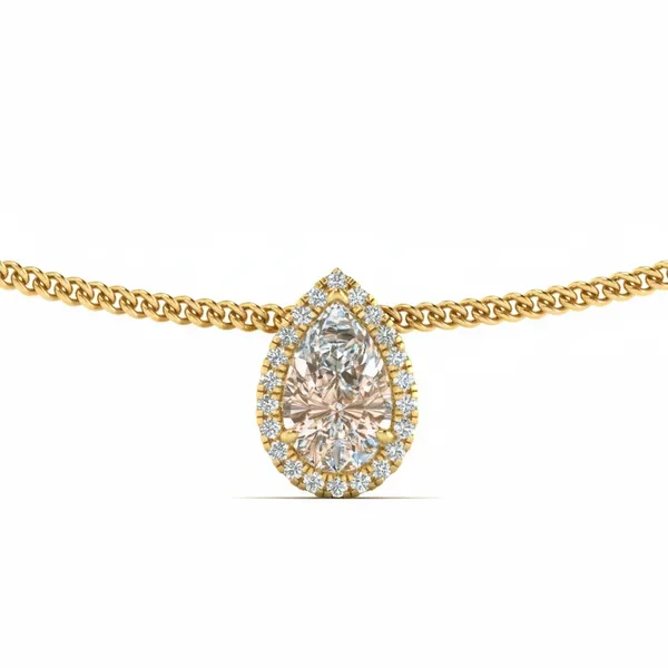 Pristine Radiance Diamond Necklace - View 4