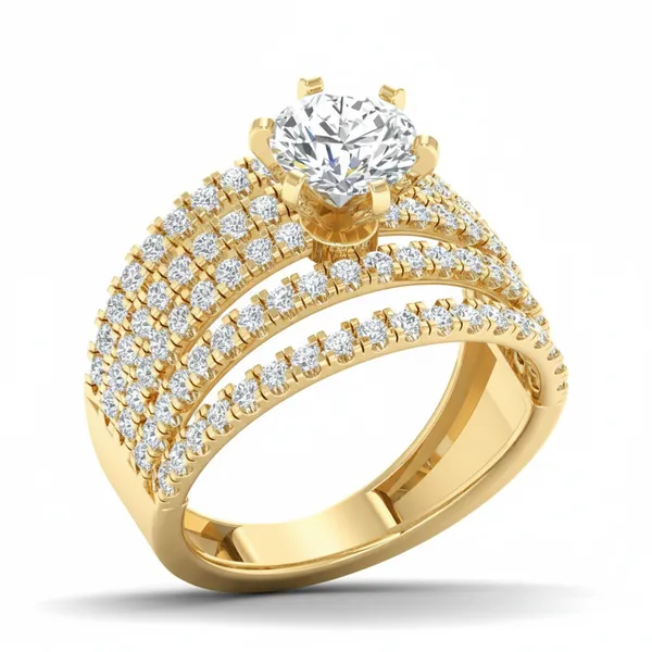 Luminous Eternity Diamond Ring - Laboratory-Grown Diamond Ladies Ring