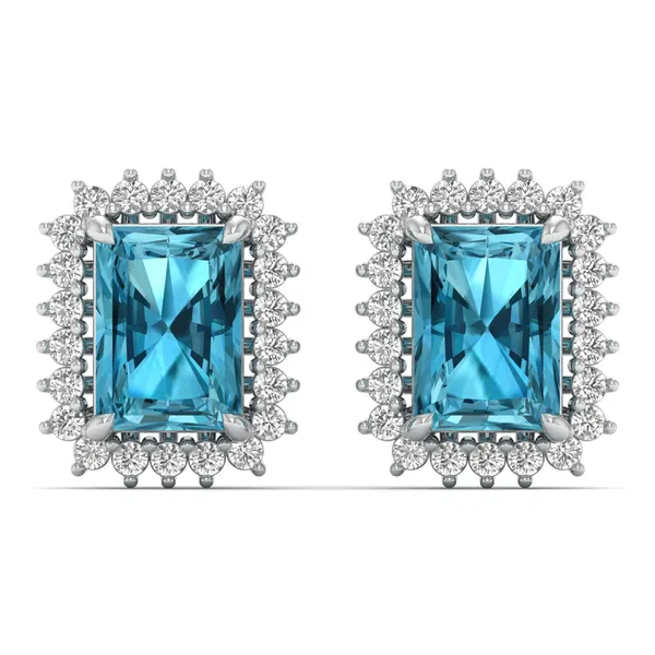 The Nolana Eclipse Pendant Earrings - Laboratory-Grown Diamond Earrings