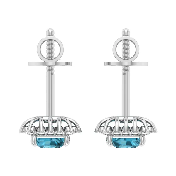 The Nolana Eclipse Pendant Earrings - View 4