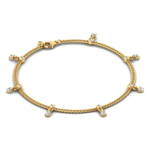 Glamorous Celestial Diamond Bracelet - View 4