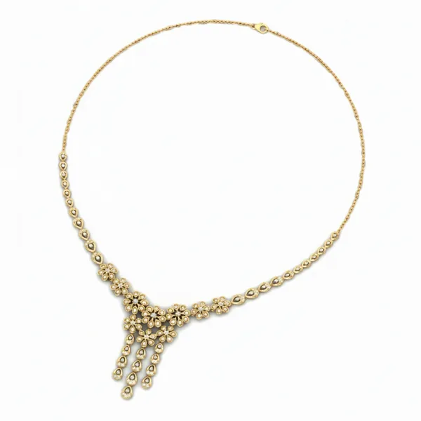 Sublime Classic Diamond Necklace - View 3