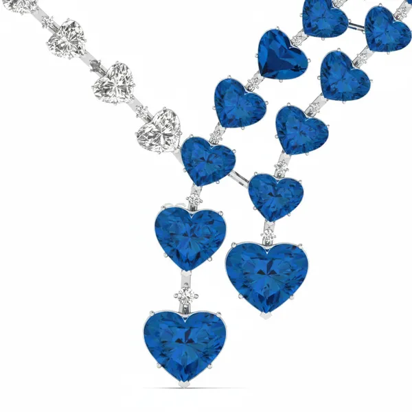 Serene Bezel Diamond Necklace - View 4