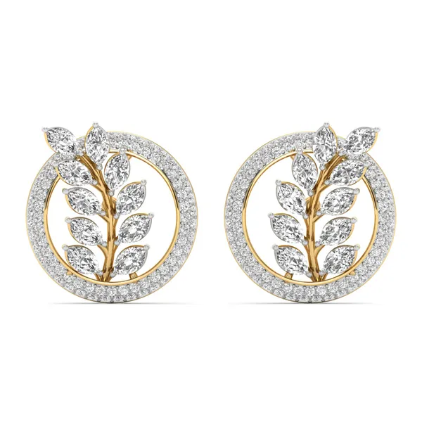 Brindille Ivy Statement Chandelier - Laboratory-Grown Diamond Earrings