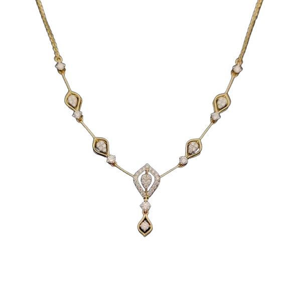 Majestic Aurora Diamond Necklace - Laboratory-Grown Diamond Necklace